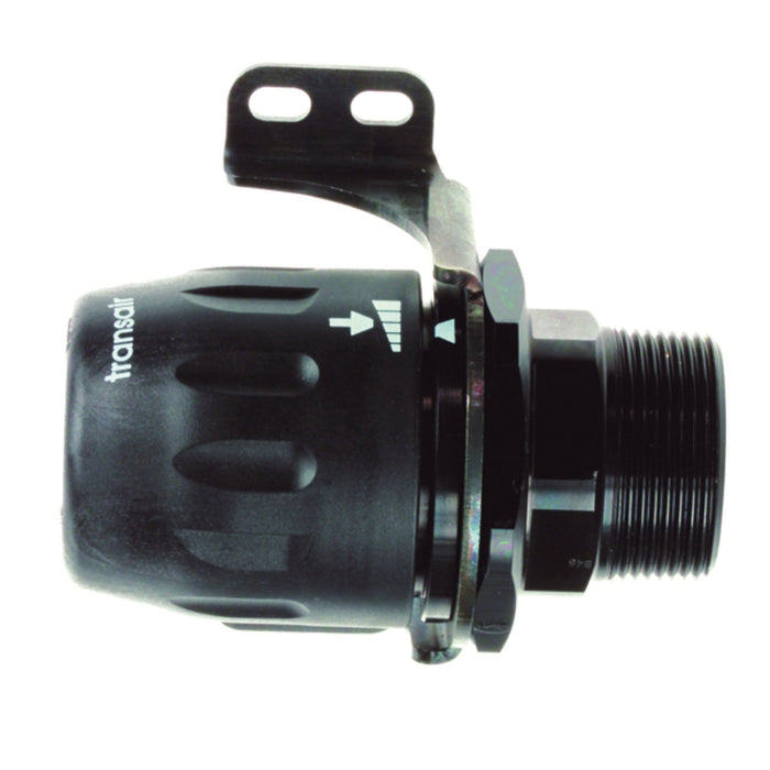 Parker Transair 50MM X 1.1/2" Male Stud with Fixing Plate 6615.50.49 - FluidAirFittings