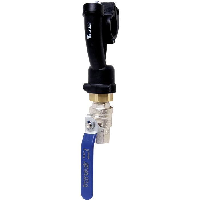 Parker Transair Quick Assembly Bracket with Ball Valve 63MM Tube X 3/4" BSPP 6669.63.27 - FluidAirFittings