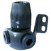 Parker Transair 25MM Tube OD X 1/2" BSPP Female Thread - 2 Port Wall Bracket 6681.25.21 - FluidAirFittings