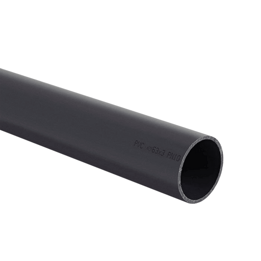 FT Pro UPVC PN10 Pipe PLN Ends in 3 M Lengths 110MM ITM-22P11010PE-3 - FluidAirFittings
