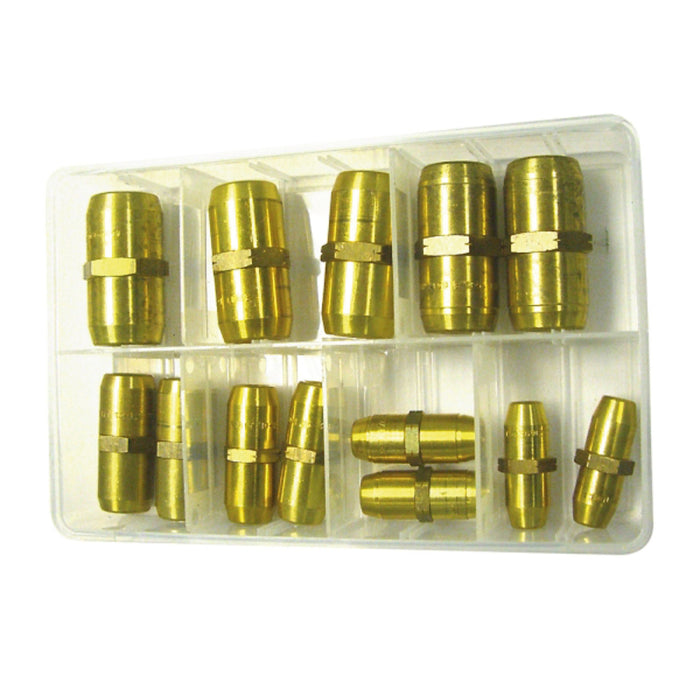 Sirit Assorted Equal Connectors 13 Piece Mix Box 085ABK - FluidAirFittings