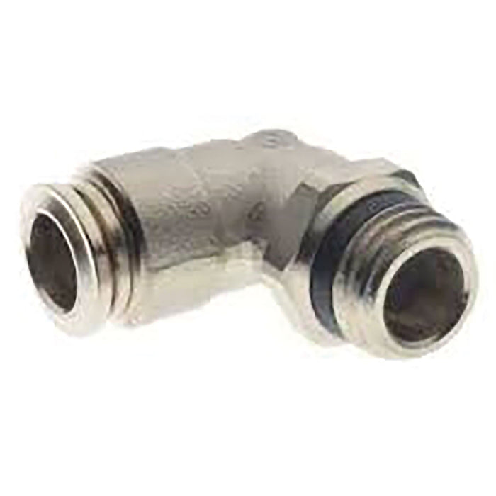 Aignep 3/8" Super Thread Male X 8MM OD Hex Swivel Elbow 571118-3/8 - FluidAirFittings