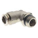 Aignep 1/4" Super Thread Male X 8MM OD Hex Swivel Elbow 571118-1/4 - FluidAirFittings