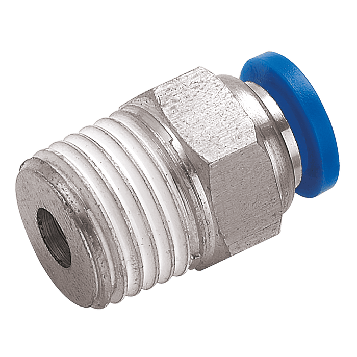 FT Pro 1/8" BSPT Male X Mm OD Male Stud PC1/4-01 - FluidAirFittings
