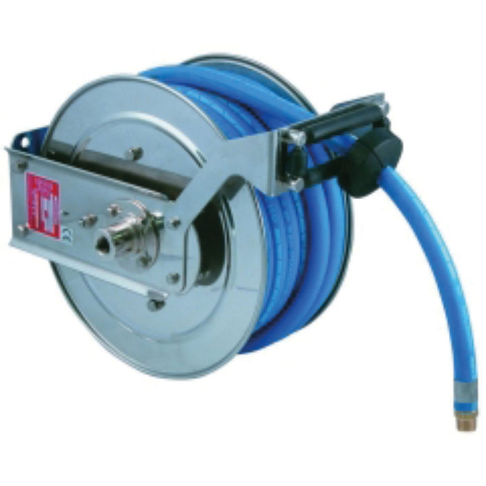 Redashe Heavy Duty Retractable Hose Reel Complete with Hose CTWA-1315SSH - FluidAirFittings