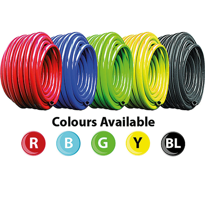 Copely 1/2" ID X 17.5MM OD Reinforced Braided Hose PVC12G - FluidAirFittings