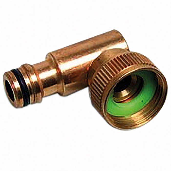 SWL UN Brass 34F with M 90 DEG Click Outlet 0500099 - FluidAirFittings