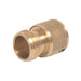 3/4" BSP Male x Female Click Hose Connector 500105 - FluidAirFittings
