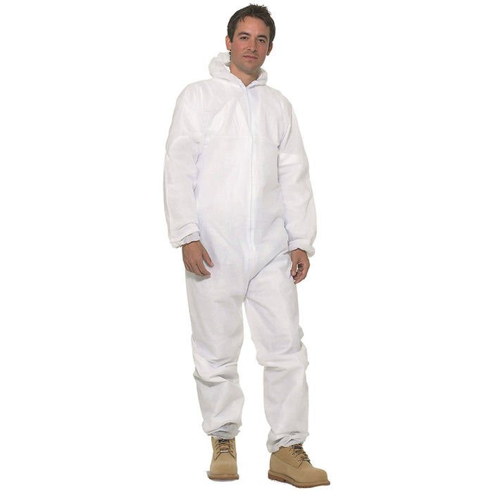 Polypropylene Disposable Coverall 382020-XL - FluidAirFittings