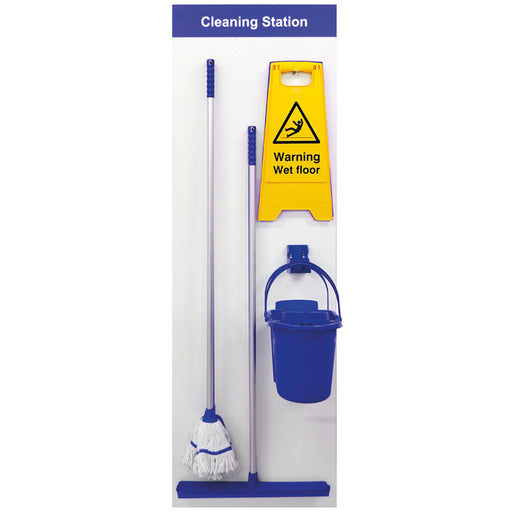 Style C Shadowboard Cleaning Station SB-BD03-GR - FluidAirFittings
