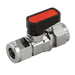 Aignep 6MM OD Mini Ball Valve 6450/06 - FluidAirFittings