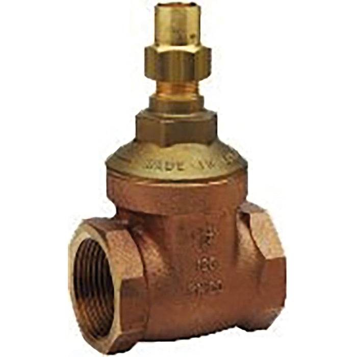 1/2" BSPP Female Gate Valve Lockshield BE1520LS-08 - FluidAirFittings