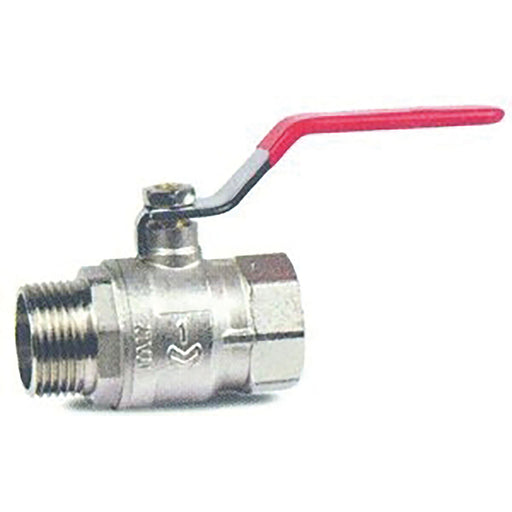 FT Pro - BE4331-06 Brass Ball Valve - Standard Pattern - Size 3/8" - FluidAirFittings