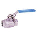 3" BSPP Female Two Piece Lever Ball Valve BE6200-48 - FluidAirFittings