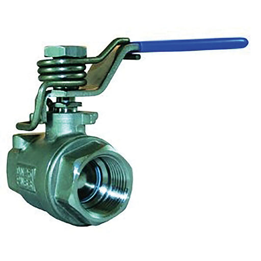 1/2" BSPP Female Two Piece Lever Ball Valve BE6290-08 - FluidAirFittings