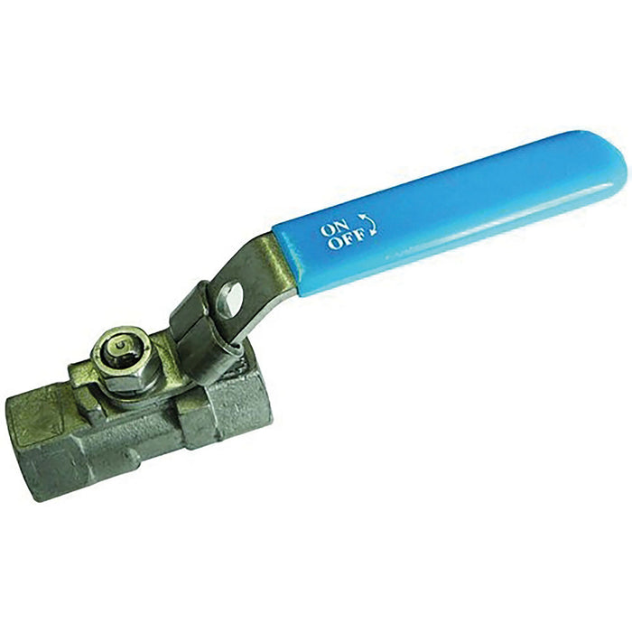 1" BSPP Female Lever Ball Valve SSV116 - FluidAirFittings