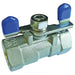 1/2" BSPP Female One Piece Butterfly Ball Valve SSVT108 - FluidAirFittings