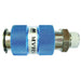1/2" BSPT Male X BSPP Female Hand Slide Valve VMFSL08 - FluidAirFittings