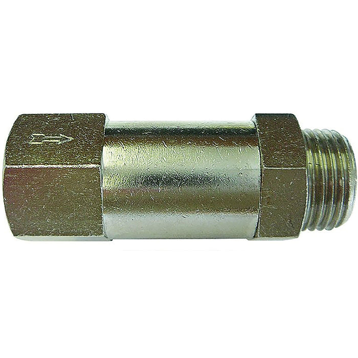 Parker G1/4 Aluminium Non Return Valve VB22-Q-NQ-5 - FluidAirFittings