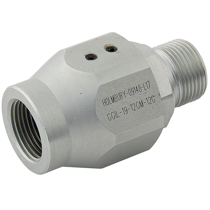 Holmbury 1" BSPP Rotary In-Line Coupling GGIL05B - FluidAirFittings