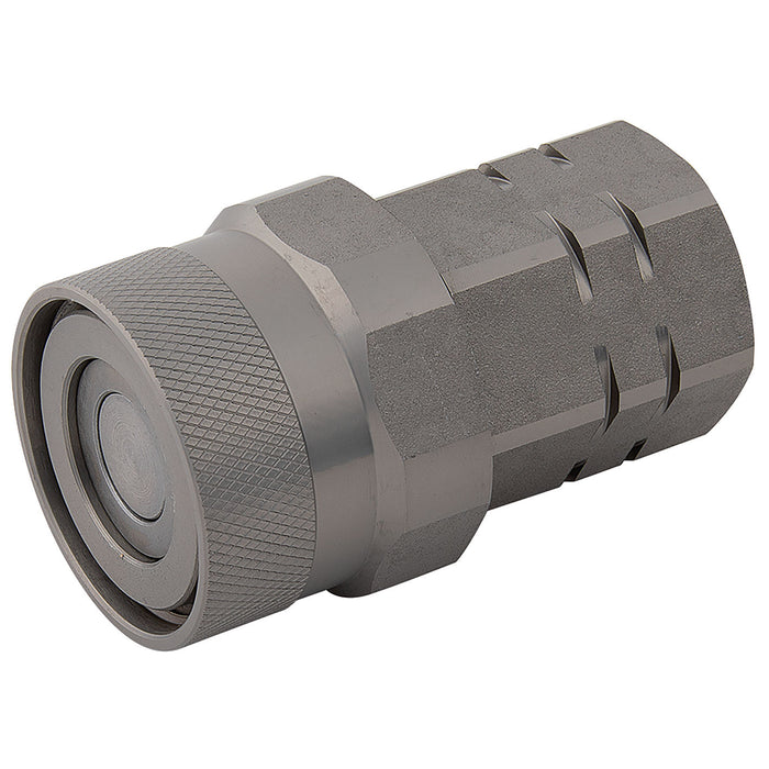 Holmbury 3/8" BSPP Female Hydraulic Quick Release Coupling HFT10-F-06G - FluidAirFittings