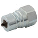 Holmbury 3/8" BSPP Female ISO-A Plug Steel HISO-A06P - FluidAirFittings