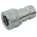 Holmbury 1/2" BSPP Female ISO-B Steel Coupling HISO-B08 - FluidAirFittings