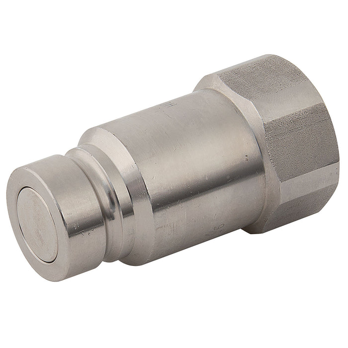Holmbury 1/2" BSPP Female Flat Faced Plug HSS12M08GV - FluidAirFittings