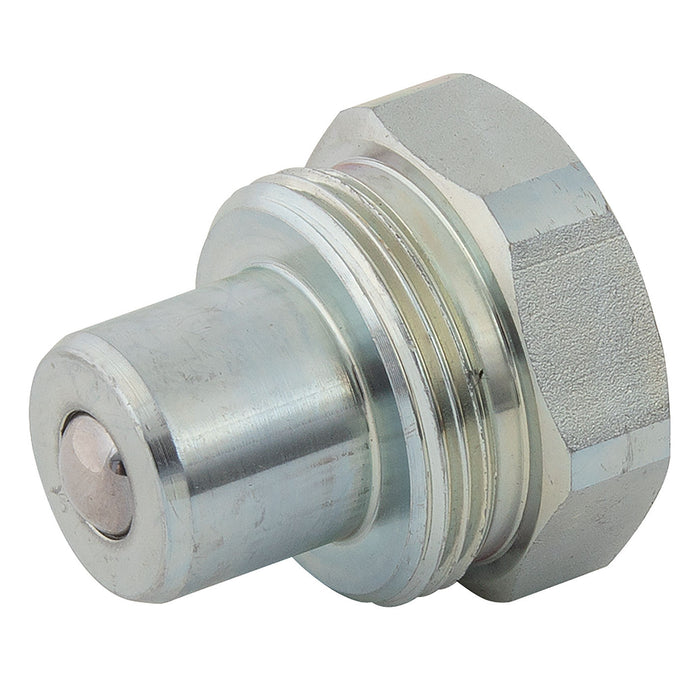 Holmbury 3/8" NPT Female Hydraulic Quick Release Plug PSB10-M-06N - FluidAirFittings