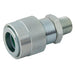 Holmbury 3/8" NPT Male Hydraulic Quick Release Coupling PSP10-F-06NM - FluidAirFittings