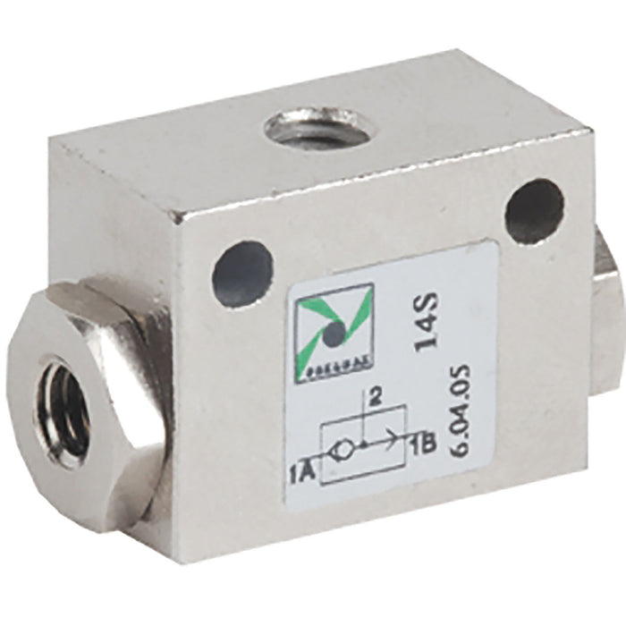 Pneumax 1/8" BSPP Female Or Valve 6.04.18 - FluidAirFittings