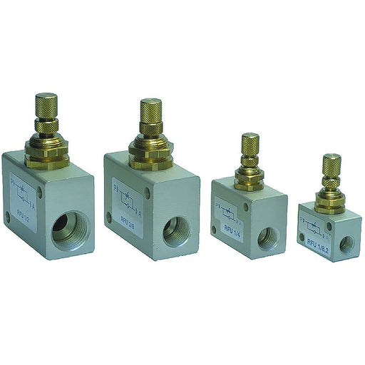 Aignep F/CNT Valve Uni REFVUNIFC02 BSPP FMET1/8 2538445 - FluidAirFittings