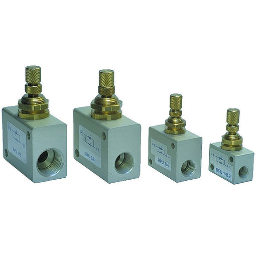 Aignep Flow Control Valves BIBSPP F Metric 1/2 2542091 - FluidAirFittings