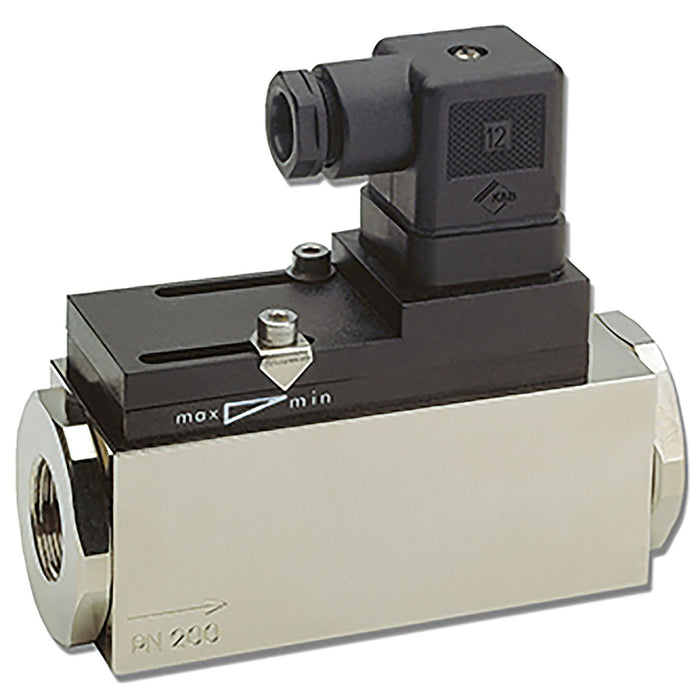 PVL SPDT Reed Switch G3/4" Brass Body 4-40 L/Min H20 60 L/Min Ma MR1K020GM040 - FluidAirFittings