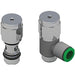 Pneumax 1/4" BSPP X 6MM OD Technopolymer Blocking Valve T500614B - FluidAirFittings