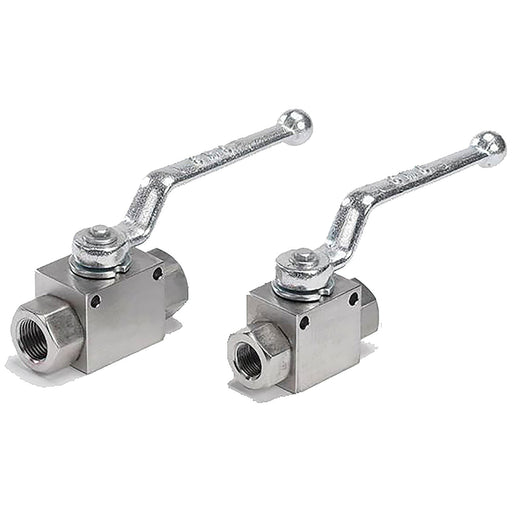 SS 2 Way Ball Valve Full Bore 3/8" BSPP BVS21006G - FluidAirFittings
