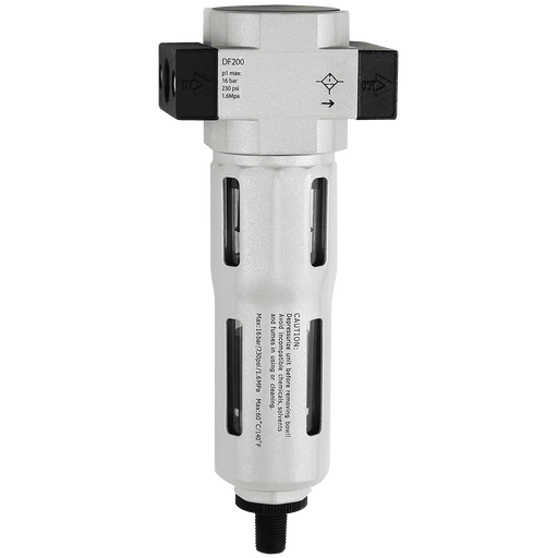 FT Pro 200 Series Filter 3/8" Auto-Drain DF200-03D - FluidAirFittings