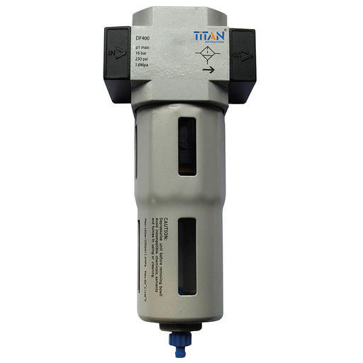 FT Pro 400 Series Filter 1/2" Auto-Drain DF400-04D - FluidAirFittings