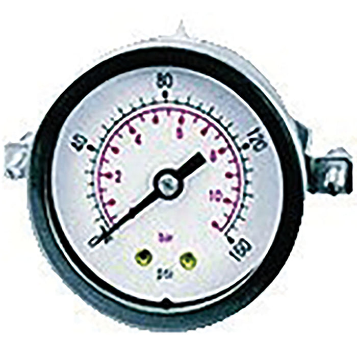 FT Pro 1/8" BSPT Panel Mounted Dry Gauge 40MM DIA GCPM4020 - FluidAirFittings