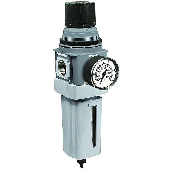 Parker 1/2" BSPP Female Filter Regulator P32EA14EGABNNP - FluidAirFittings