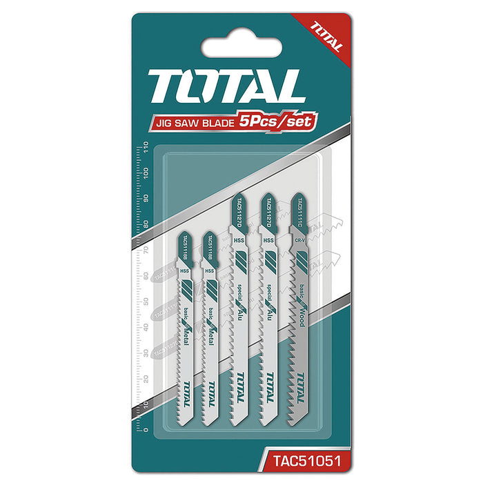 Total Tools Jig Saw Blade Set TAC51051 - FluidAirFittings
