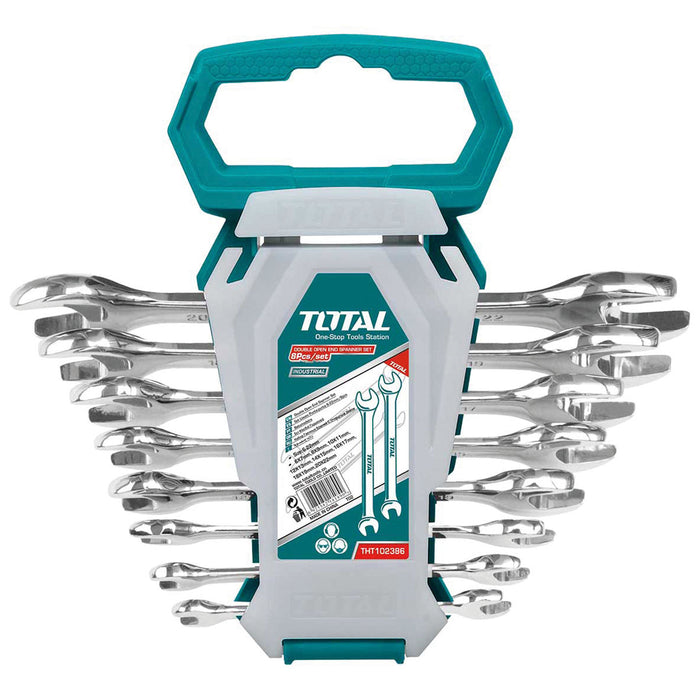 Total Tools 8PCS Double Open Ended Spanner Set THT102386 - FluidAirFittings