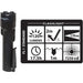 Intrinsically Safe Polymer Duel Light Flashlight JXPP-5422B - FluidAirFittings