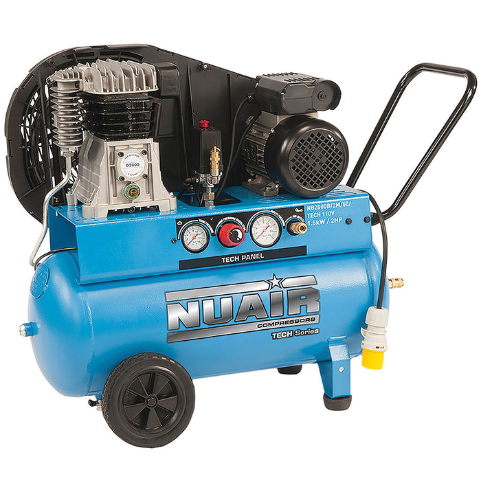 NUAIR Piston Compressor S-28DA4C4FPS060 - FluidAirFittings