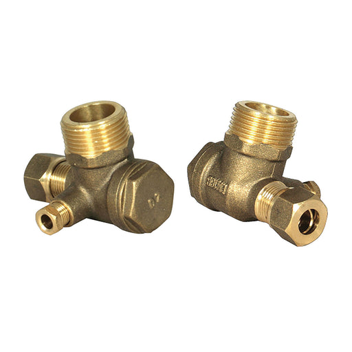 NUAIR 3/4" X 3/8" X 1/8" Non Return Valve S-9048009 - FluidAirFittings