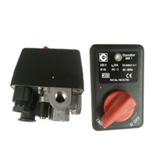 NUAIR 3/8" 4 Way Condor Pressure Switch S-9063048 - FluidAirFittings