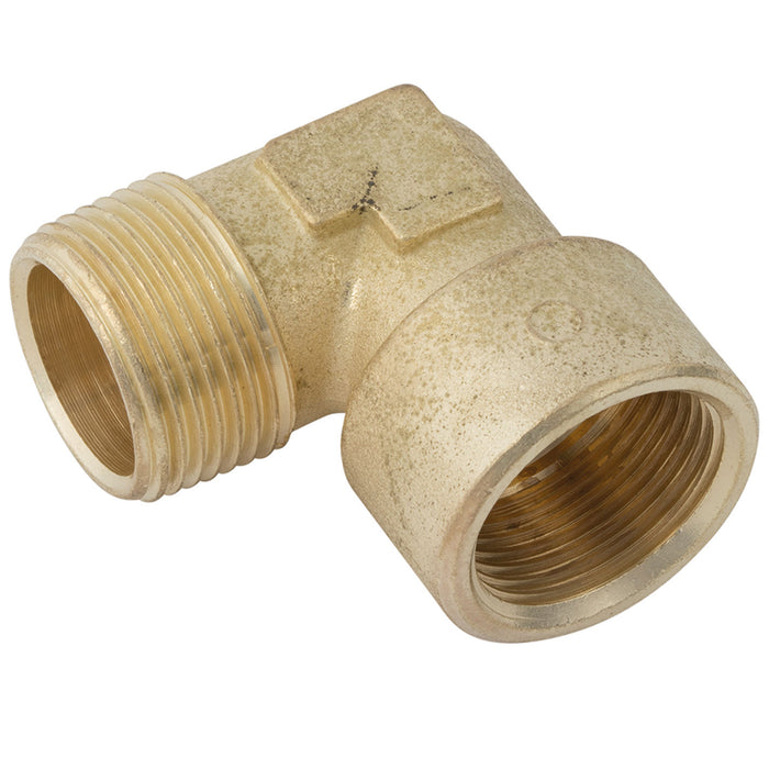 FT Pro 1/2" BSPT Male X 1/2" BSPP Female Elbow MFL08 - FluidAirFittings