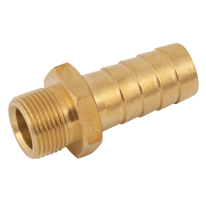 FT Pro M16 Metric Male X 1/2" Hose Tail MHM16/08 - FluidAirFittings
