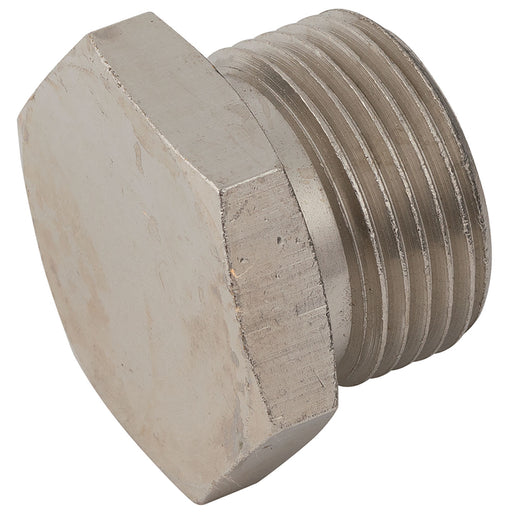 1/4" BSPP Male Hexagonal Hollow Plug PBP04NP - FluidAirFittings