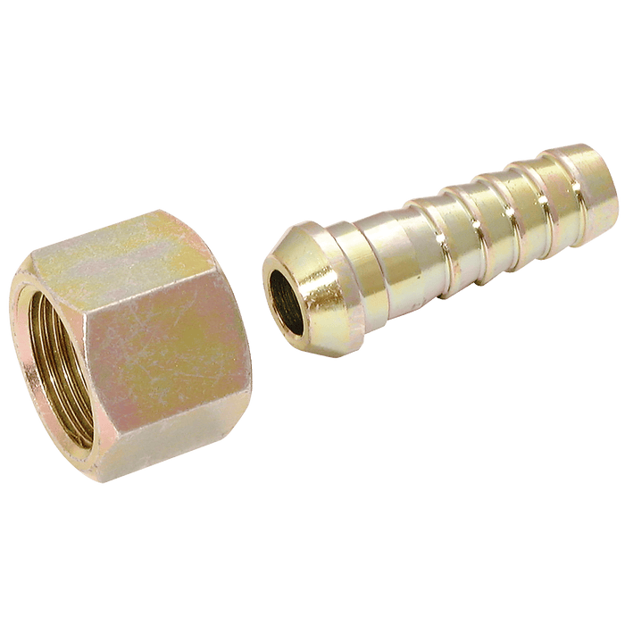 FT Pro 3/8" BSPP Female Nut X 5/16" Hose Tail SFHC06/05 - FluidAirFittings